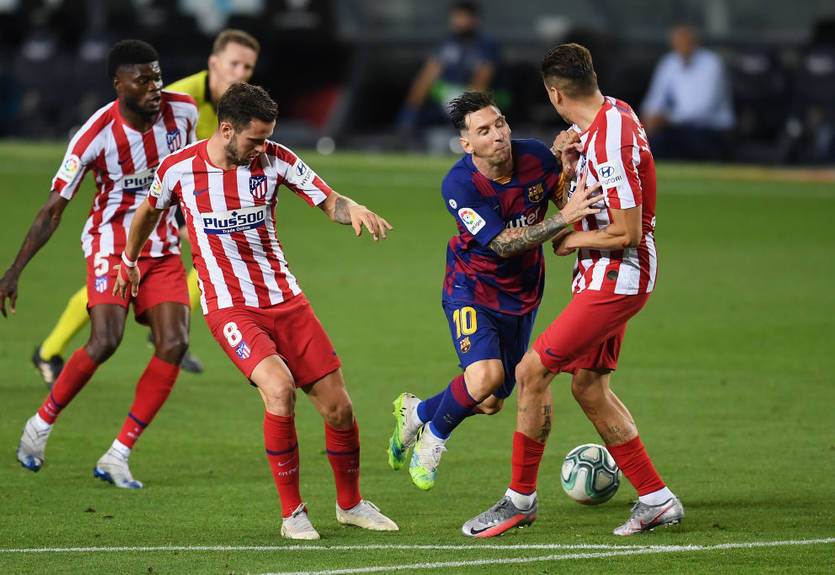 Барселона - Атлетико 2:2 видео голов и обзор матча чемпионата Испании