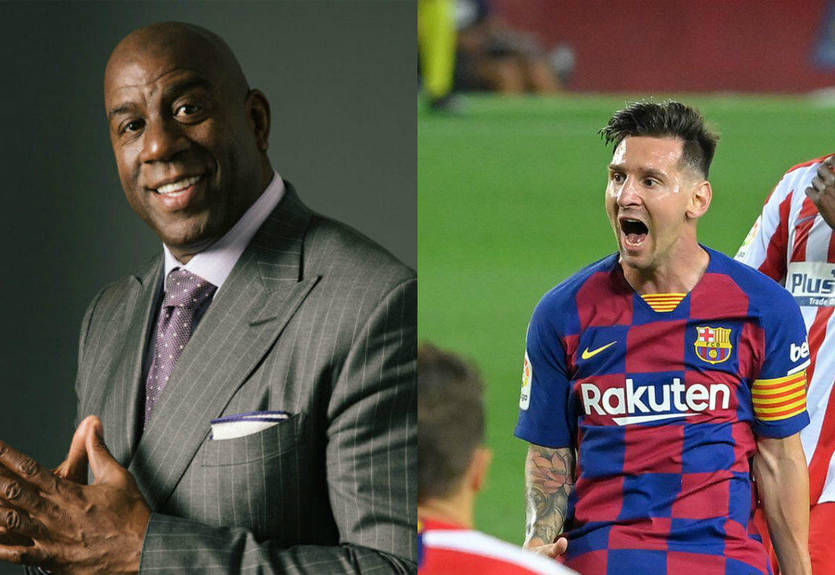 Легенда НБА Мэджик Джонсон поздравил Лео Месси