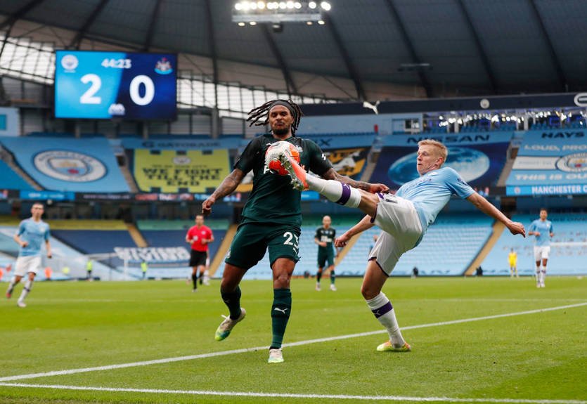 Зинченко получил неплохую оценку в матче против Ньюкасла