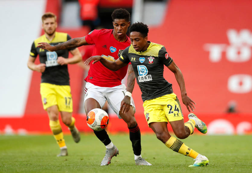 Манчестер Юнайтед на последних секундах упустил победу над Саутгемптоном