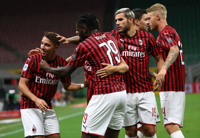 Милан забил больше всех голов за сезон в Серии А