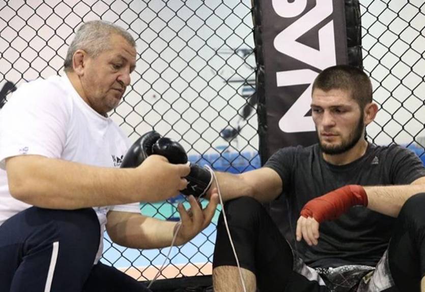 Хабиб впервые опубликовал пост, посвященный отцу