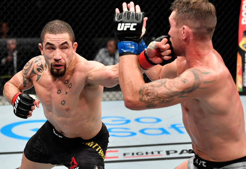 Уиттакер победил Тилла и другие результаты UFC Fight Island 3