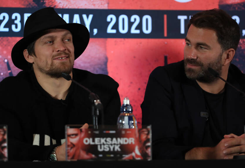 Хирн хотел бы увидеть бой Усика с Холифилдом