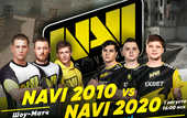 NaVi 2020 - NaVi 2010: Хайлайты и Рофлы в CS: GO