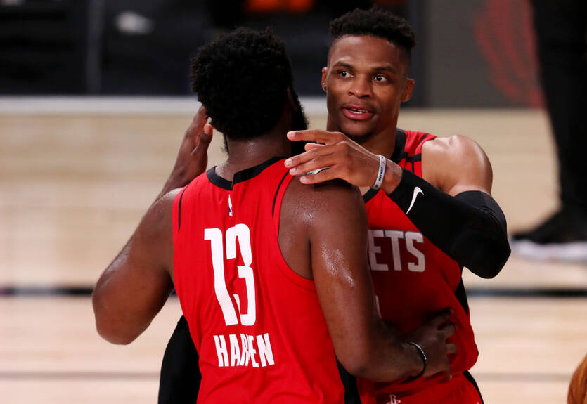 Дуэт Хардена и Уэстбрука стал самым результативным со времен слияния НБА и АБА