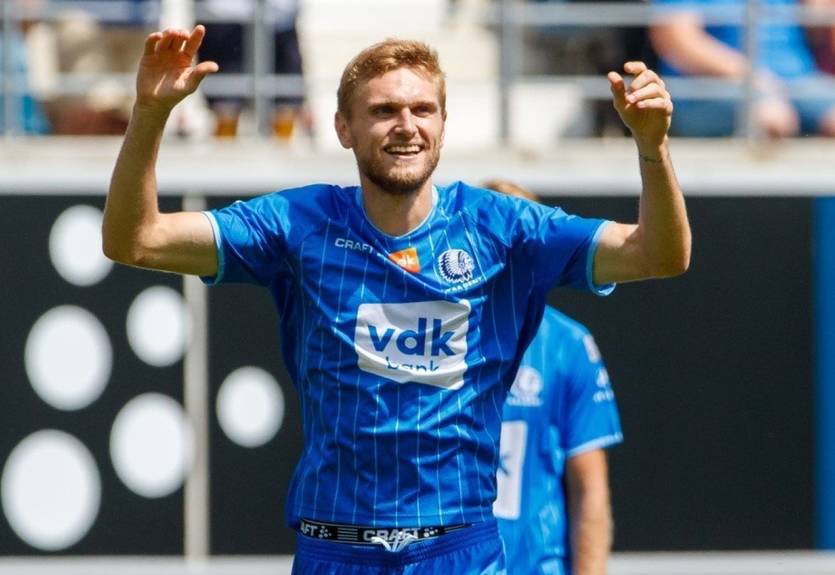 Пластун отметился голом за Гент в первом официальном матче сезона Пластун отметился голом за Гент в первом официальном матче сезона