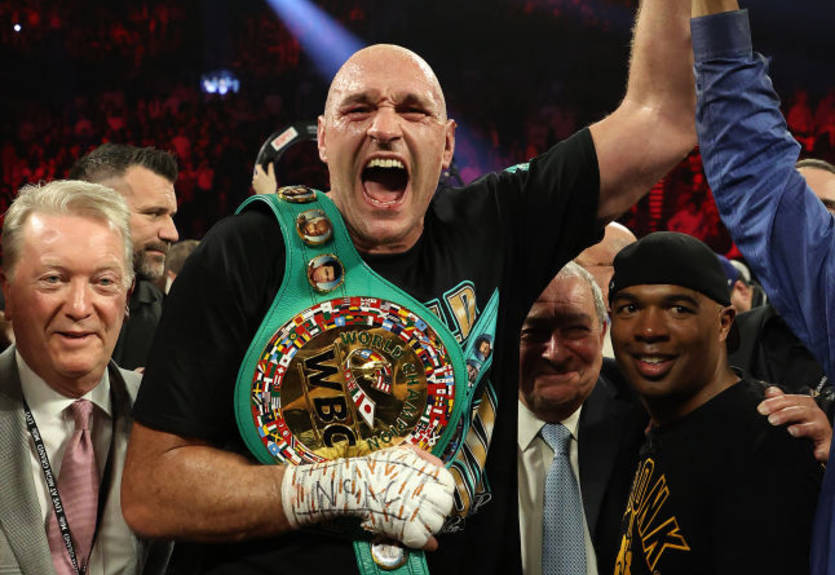 Тайсон Фьюри празднует свой день рождения