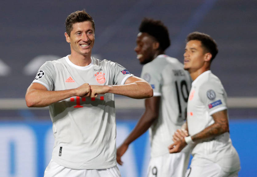 Левандовски установил очередной рекорд в Лиге чемпионов