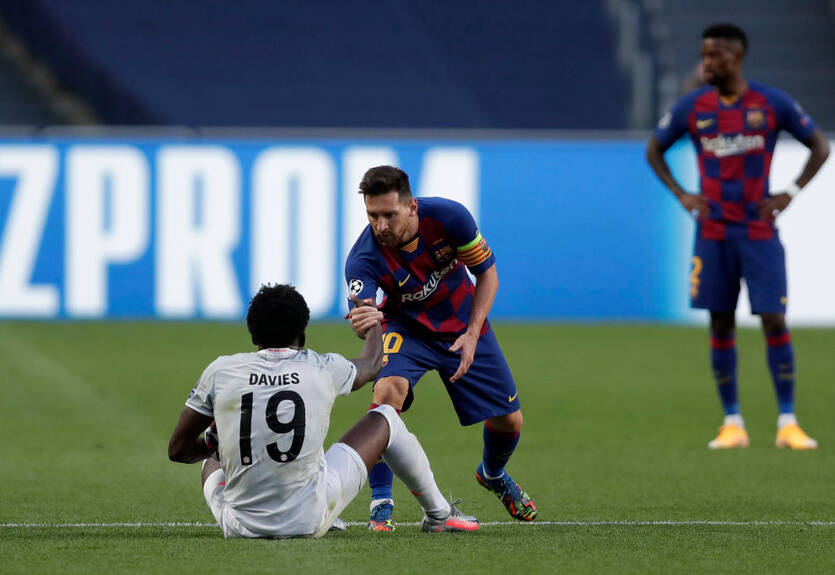 Месси не захотел обмениваться футболками с игроком Баварии после разгрома 2:8