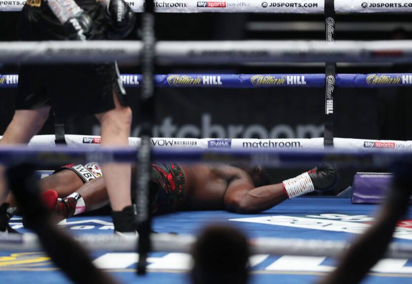 Уайт - Поветкин: видео нокаута