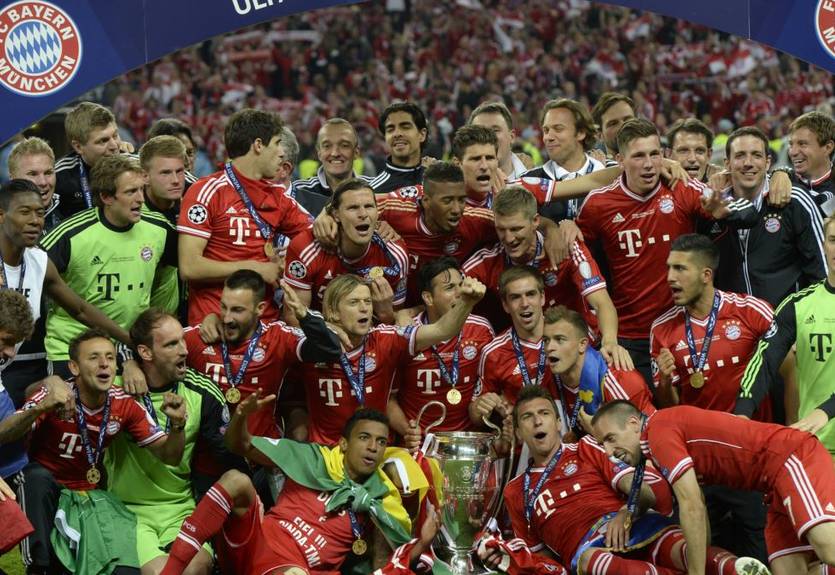 Море пива: как Бавария побеждала в финалах Лиги чемпионов