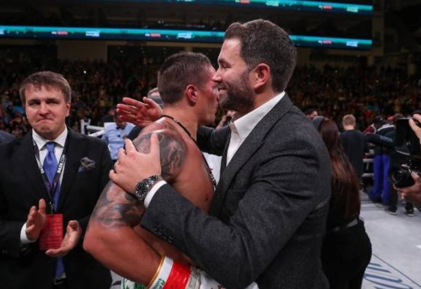 Усик - Чисора: Хирн назвал предполагаемую дату боя