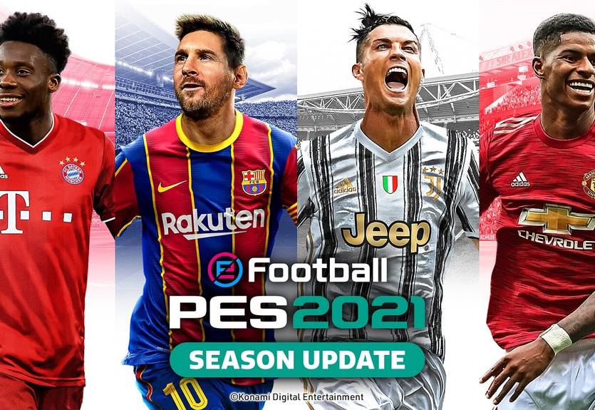Месси и Роналду оказались на обложке PES 2021