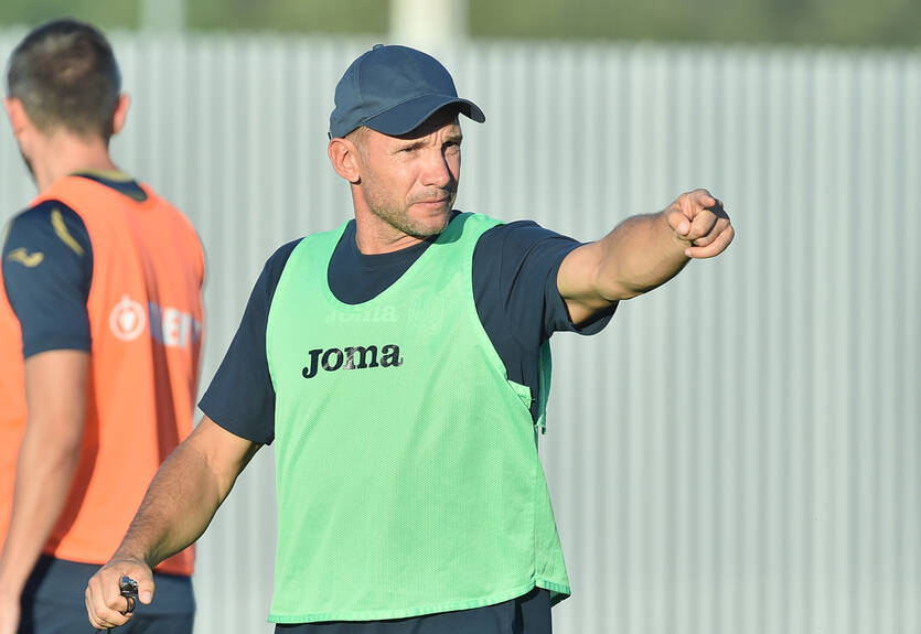 Видео пресс-конференции Шевченко перед матчем со Швейцарией