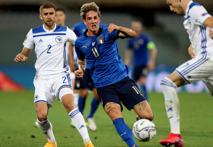 Италия - Босния и Герцеговина 1:1 видео голов и обзор матча Лиги наций