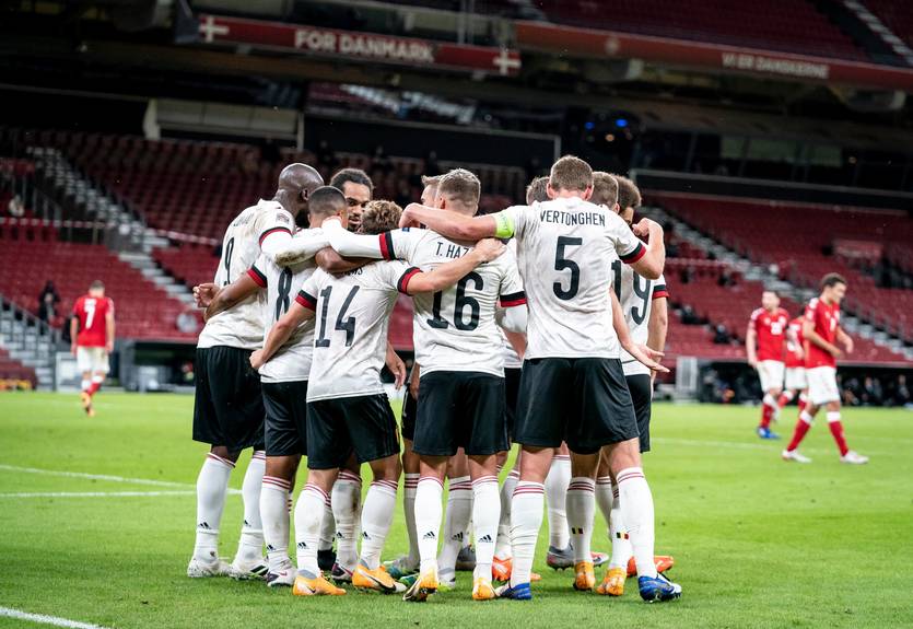 Бельгия без Азара и Куртуа обыграла Данию