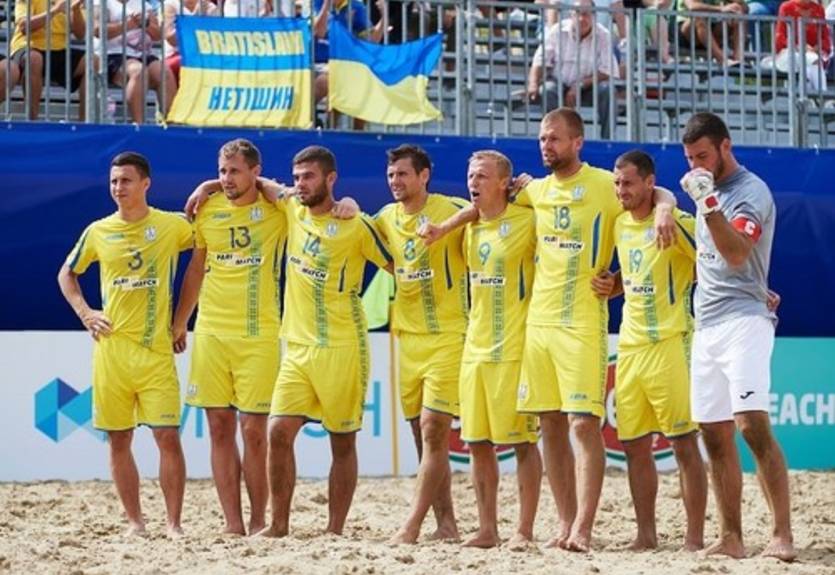 Украина завоевала бронзу Евролиги-2020 по пляжному футболу Украина завоевала бронзу Евролиги-2020 по пляжному футболу