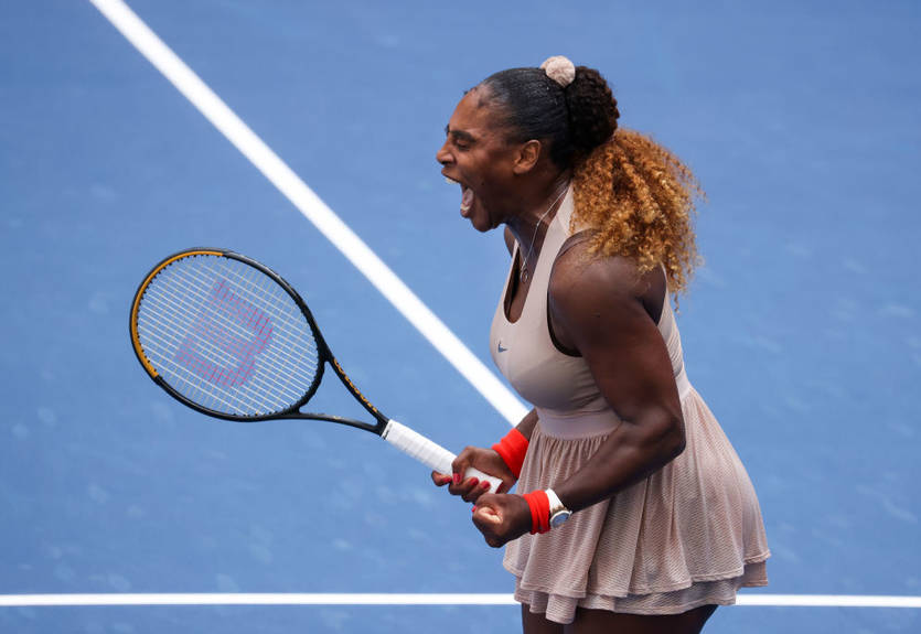Серена Уильямс выиграла сотый матч на центральном корте US Open