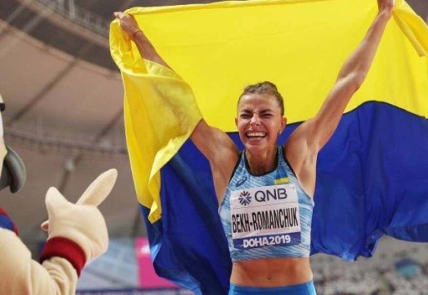 Бех-Романчук установила личный рекорд сезона, выиграв золото в прыжках в длину