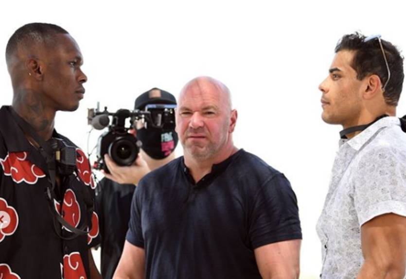 Адесанья и Коста провели дуэль взглядов перед UFC 253 Адесанья и Коста провели дуэль взглядов перед UFC 253