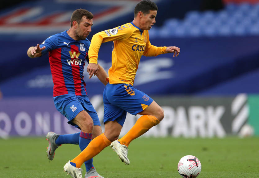 Эвертон возглавил турнирную таблицу АПЛ, обыграв Кристал Пэлас