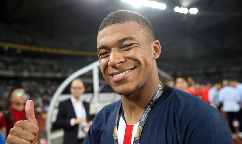Kylian Mbappe is the first in the world to unbox FIFA 21