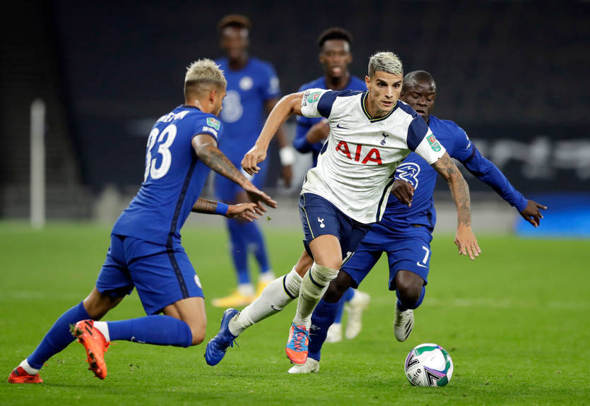 Тоттенхэм - Челси 1:1 (5:4 по пен.) - видео голов и обзор матча Кубка Лиги Тоттенхэм - Челси 1:1 (5:4 по пен.) - видео голов и обзор матча Кубка Лиги