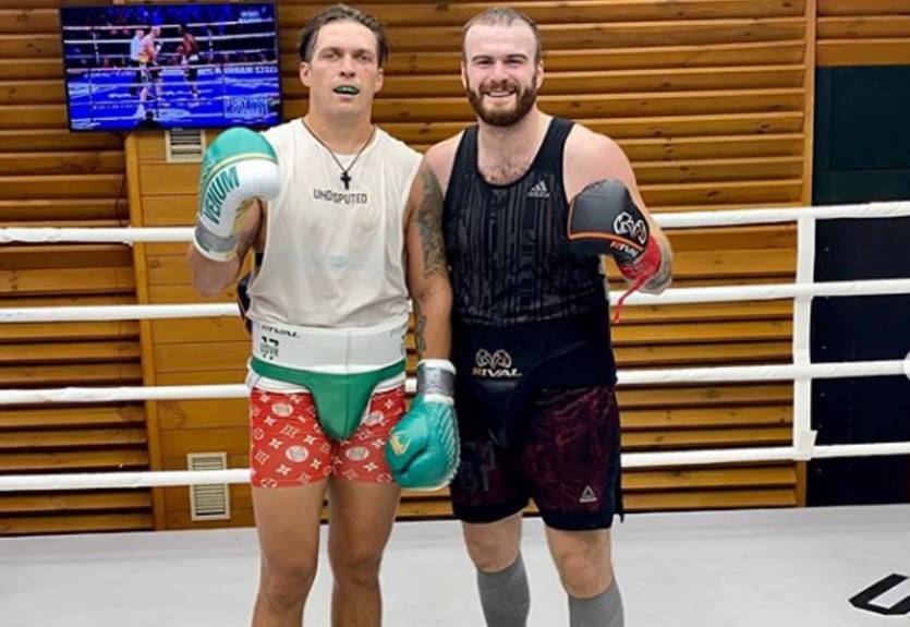 Усику к бою с Чисорой помогает готовится лидер любительской сборной Украины