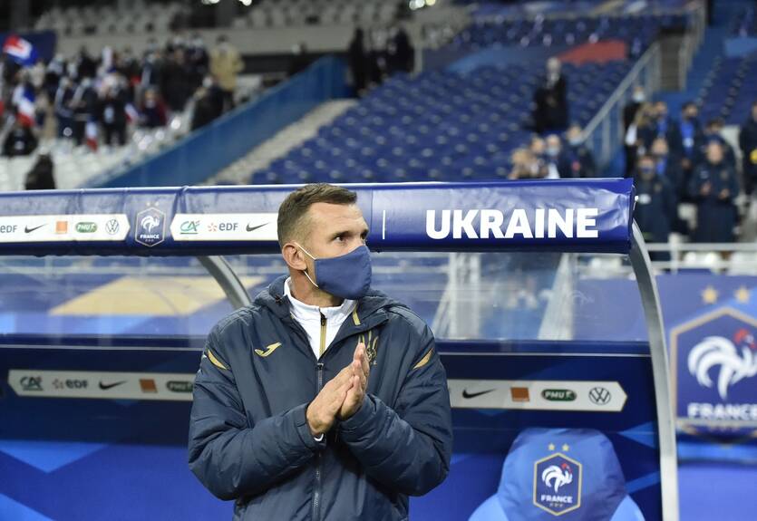 Шевченко объяснил, почему не выпустил Шовковского в матче против Франции