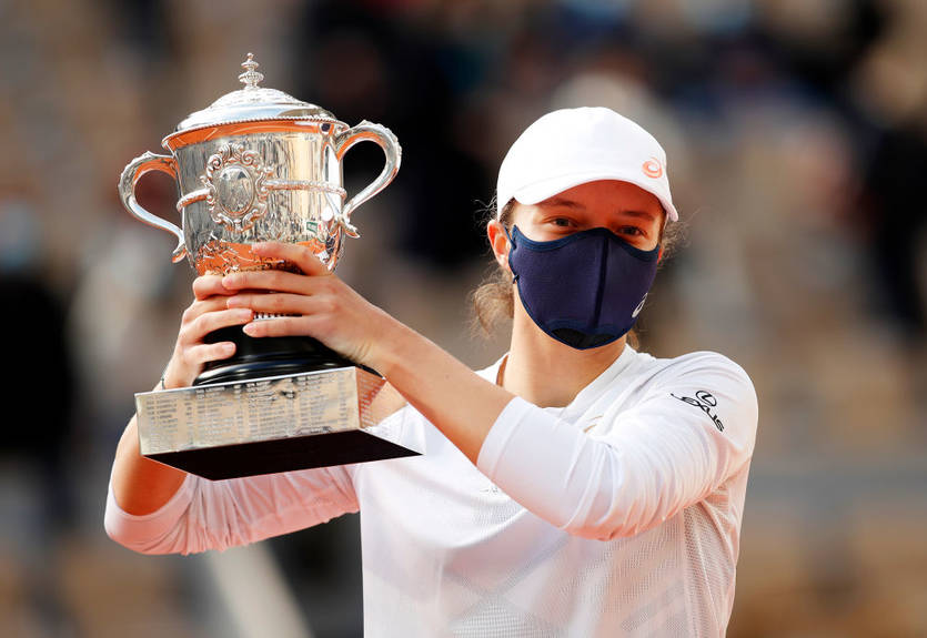 Швентек - первая представительница Польши, которая выиграла турнир Большого шлема Швентек - первая представительница Польши, которая выиграла турнир Большого шлема