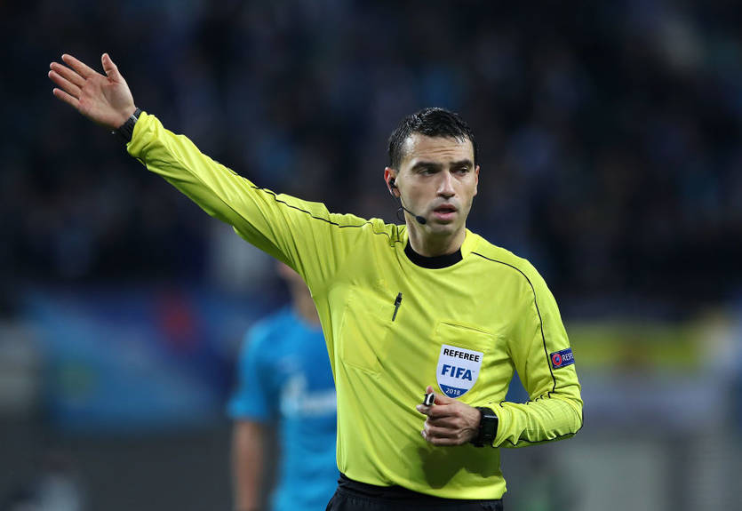 Матч Динамо - Ювентус обслужит румынская бригада арбитров