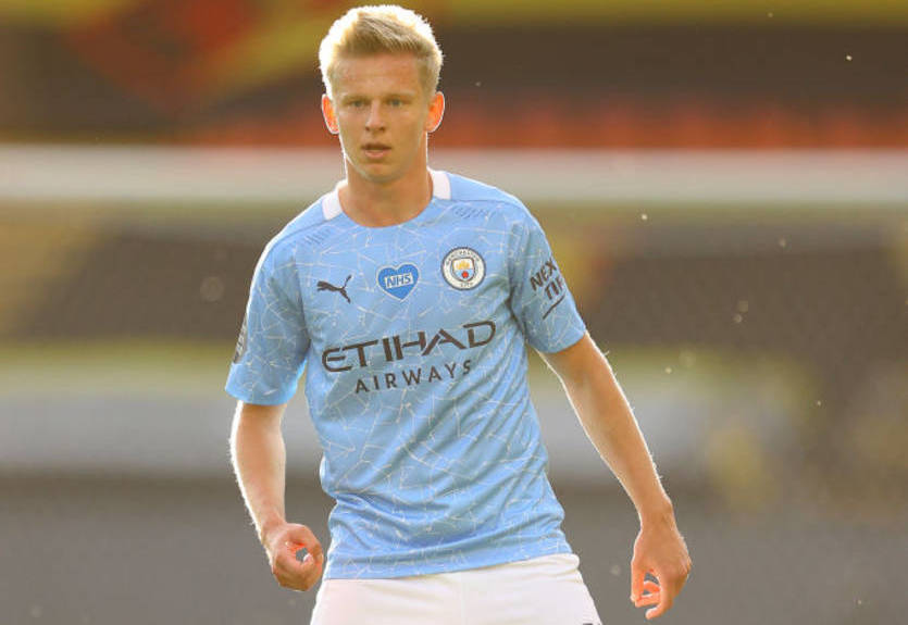 Зинченко презентовал тренировочную форму Манчестер Сити для ЛЧ