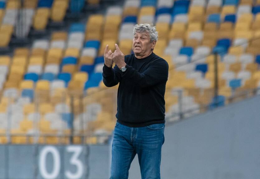 "Луческу, уходи": Фанаты Динамо пришли на матч Лиги чемпионов с посланием