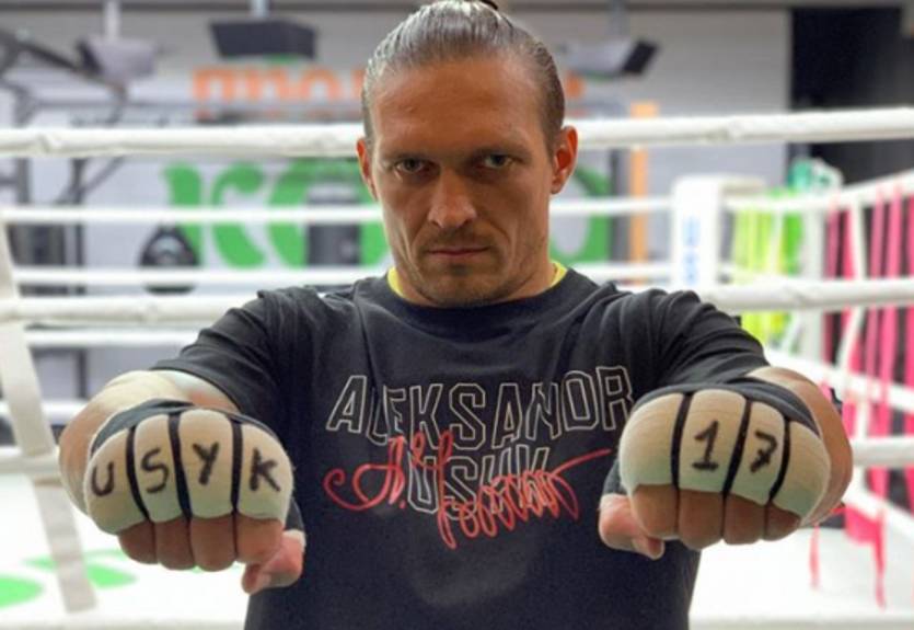 Усик завершил подготовку к бою с Чисорой