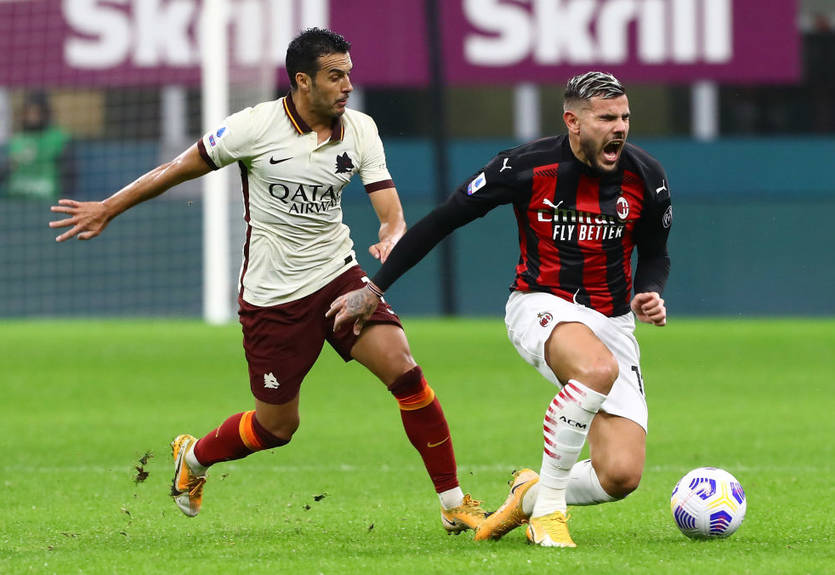 Милан - Рома 3:3 видео голов и обзор матча чемпионата Италии