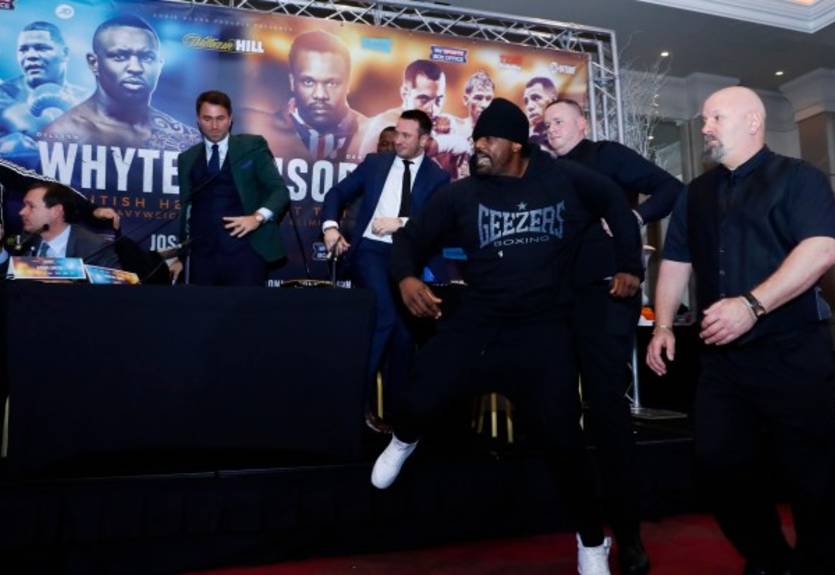 Шоу Дерека: восемь случаев, когда Чисора шокировал своими выходками на ринге и вне его