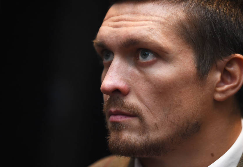 Усик сравнил себя со львом накануне боя с Чисорой