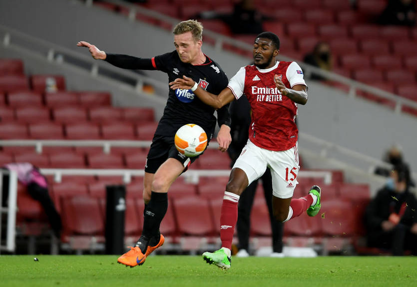 Арсенал - Дандолк 3:0 видео голов и обзор матча Лиги Европы