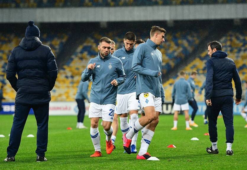 Андриевский и Шепелев - в стартовом составе Динамо на матч против Днепра-1