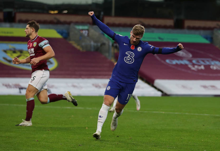 Челси на выезде разгромил Бернли Челси на выезде разгромил Бернли