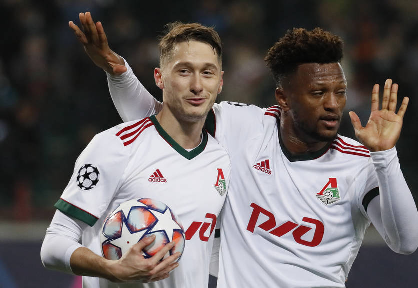 Локомотив сенсационно отобрал очки у Атлетико