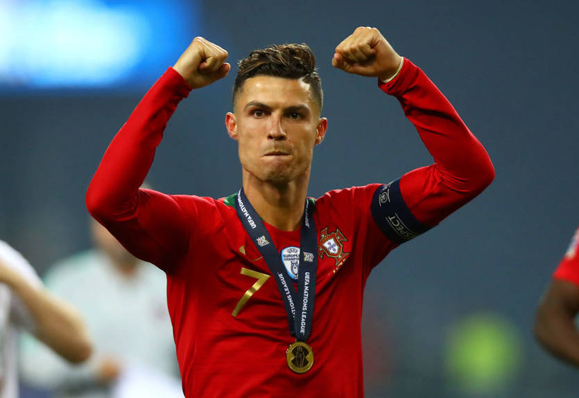 Роналду провел первую тренировку со сборной Португалии после коронавируса