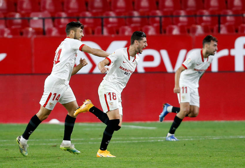 Севилья вырвала победу на последних минутах матча с Краснодаром