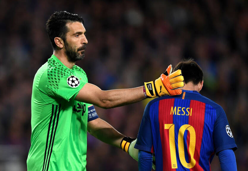 Буффон установил рекорд по количеству сэйвов после ударов Месси