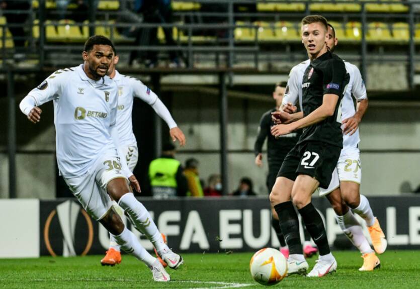 Брага - Заря 2:0 как это было