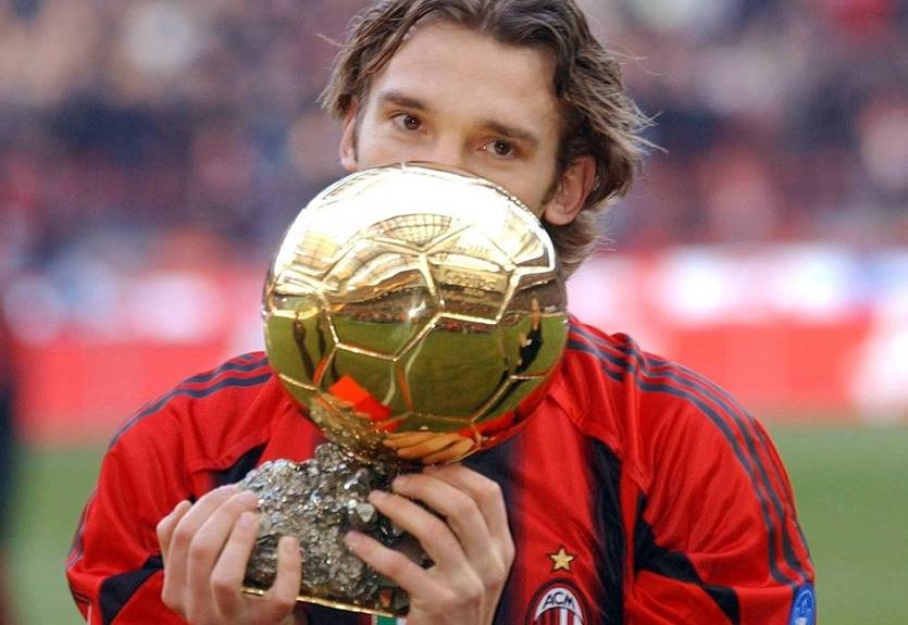 Андрей Шевченко получил Золотой мяч 16 лет назад: как это было?