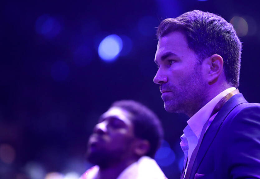 Эдди Хирн ответил на громкие слова Фьюри после боя Джошуа - Пулев: Посмотрим, кто обос**тся