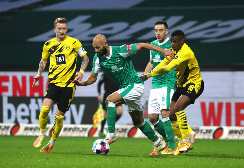 Вердер - Боруссия Д 1:2 видео голов и обзор матча чемпионата Германии Вердер - Боруссия Д 1:2 видео голов и обзор матча чемпионата Германии