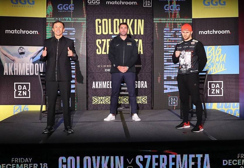 Головкин и Шеремета провели дуэль взглядов